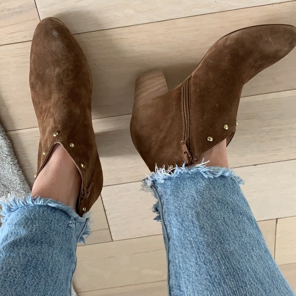 Brand New SJP brown booties - Picture 9 of 11